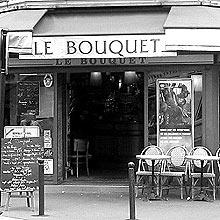 パリのカフェ　ル・ブーケ