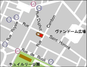 ノートルダム・ドゥ・ラソンプション教会地図