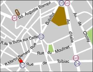 サント･アンヌ・ドゥ・ラ・メゾンブランシュ教会地図